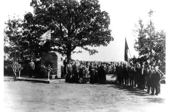 Trading Ford Monument Dedication October 19, 1929